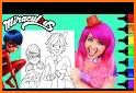 Miraculous Princess Ladybug:Coloring Book For Kids related image