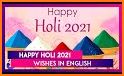 Happy Holi 2021 Wishes & Images related image