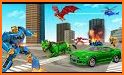 Lion Robot Car Game 2021 – Flying Bat Robot Games related image