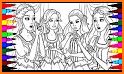 Beauty Coloring Pages for Kids related image