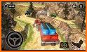 Farming Sim : 3D Cargo Tractor Driving Games 2018 related image