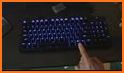 Black Blue Metal Keyboard related image