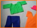 Kids puzzle for preschool education - Clothes 👔👗 related image