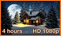 Happy Christmas Night House Theme related image