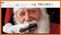 Santa Claus Photo Stickers related image