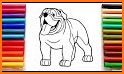 Puppy Super Dog Coloring Book - Animated related image