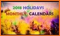 US Calendar with Festivals and Holidays related image