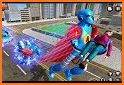 Flying Hero Rescue City Car Transform Robot Games related image