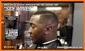 Black Men Line Haircut related image