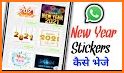 New year stickers 2021 for WhatsApp -WAStickerApps related image