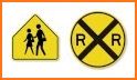 Practise Test USA & Road Signs related image