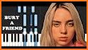 Bury a friend Billie Eilish Piano Black Tiles related image