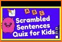 Jumbled Sentences For Kids related image