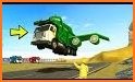 City Flying Garbage Truck driving simulator Game related image