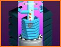 Smash Ball Fall – Stack Hop Jump on Helix Tower related image