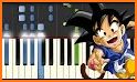 Dragon Ball Piano Tiles related image