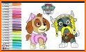 Paw Pups - Puppy Rescue Coloring Book related image