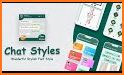 Chat Style - Stylish Fonts & Keyboard for WhatsApp related image