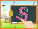 Write Numbers For Kids - 123 Tracing related image