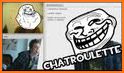 Chat Roulette : random Girls webcam related image