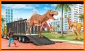 Angry Dino Robot Animal Transport Truck Driving related image