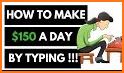 Typing jobs! Work at home: get paid for a side job related image