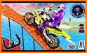 Superhero Bike Stunt Racing Tracks related image