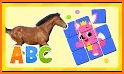 Kids Horses Slide Puzzle related image