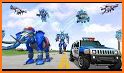 Police Elephant Robot Transform : Multi robot Game related image