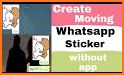 Milk Mocha Animated Stikers For WhatsApp💝 related image