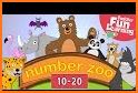 Counting for kids - Count with animals related image