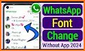 Chat Style : Font for WhatsApp related image