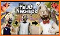 Ice Cream Hello Granny Neighbor:The scary Game Mod related image