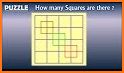 Squares puzzle related image