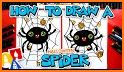 How to Draw Black Spider related image