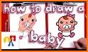 Drawing for kids - Baby draw related image