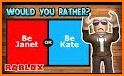 Game Would you rather Roblox related image