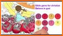 Bible Color by Number - Bible Coloring Book related image