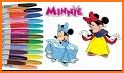 Minnie Mouse Coloring book related image