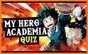 My Hero Academia quiz related image