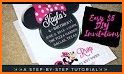 Minni Mouse Invitation Card related image