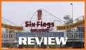 Six Flags Magic Mountain Park Map 2019 related image