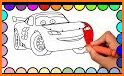 How To Color  Lightning Mcqueen related image