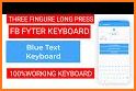 Blue Text - Keyboard + Converter related image