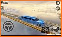 Limo: impossible limo car driving tracks 3d related image