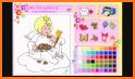 Coloring Book Christmas Color By Number Paint Game related image