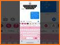 Simple Pink Chat Keyboard Background related image