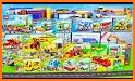 Construction Vehicles & Trucks - Games for Kids related image