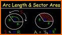 Circle calculator + Arc Calculator - No Ads related image