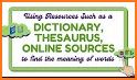 Advanced English Dictionary : Meanings & Thesaurus related image